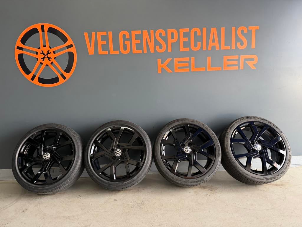Vw Golf Brescia 18 inch velgen 5x112 225/40/18 Zomerset, Auto-onderdelen, Banden en Velgen, 18 inch, Banden en Velgen, Ophalen of Verzenden