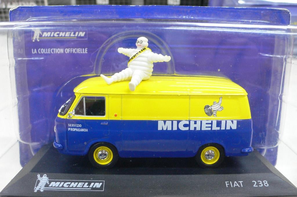 fiat 238 michelin - altaya- 1/43 -AANBIEDING!!!!!!!!!!!!!!!!, Verzenden, Nieuw, Auto, Overige merken