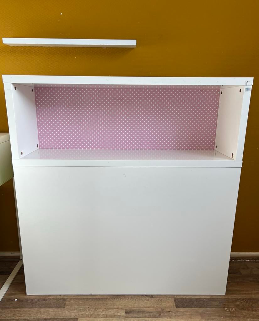 Ikea Flaxa hoofdeinde - kast - nachtkastje, Ophalen, Gebruikt