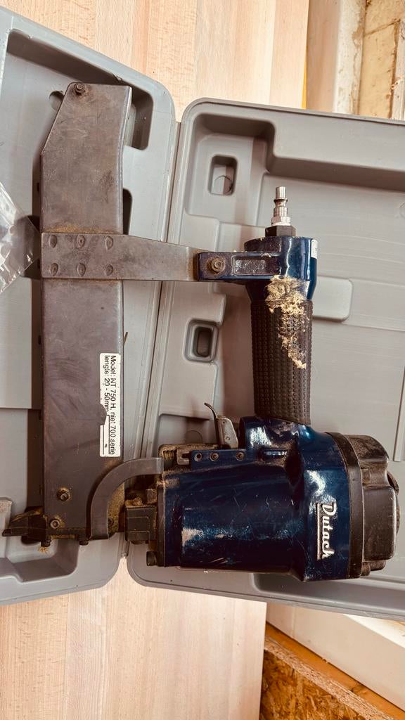 Dutack NT 750 H nietmachine tacker 20-50 mm, Ophalen of Verzenden, Gebruikt