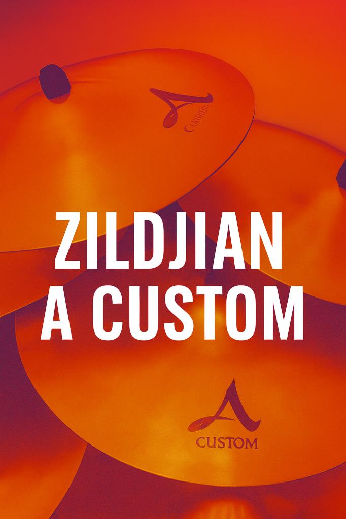 Zildjian A CUSTOM Collection – In Stock (Pre-Loved), Gebruikt, USA, Drums of Percussie, Ophalen of Verzenden