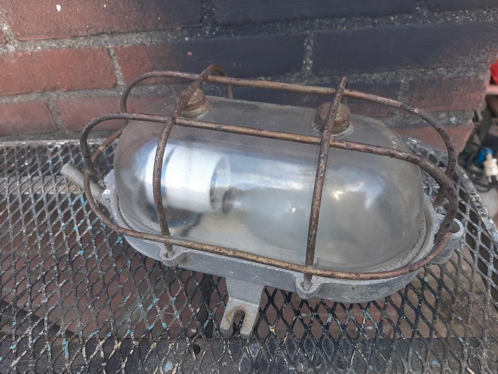 Bunker lamp., Ophalen of Verzenden, Nederland