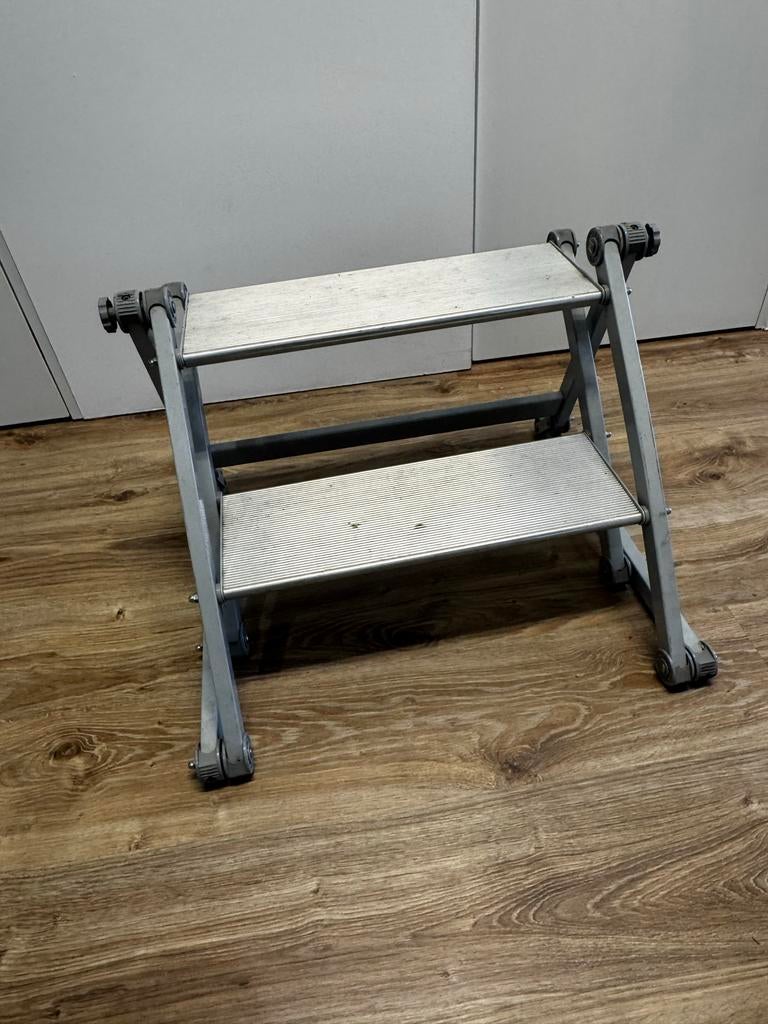 Aluminium caravan/kampeer trap, Ophalen of Verzenden, Gebruikt