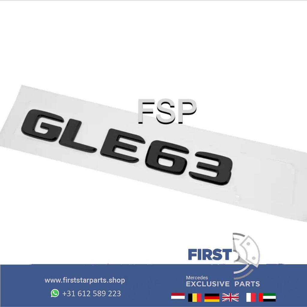 LETTERS W166 W292 GLE63 AMG ZWART LOGO Mercedes GLE Klasse 6