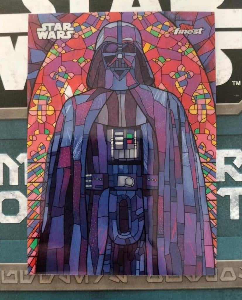 2025 Topps Darth Vader Stained Glass, Ophalen of Verzenden, Nieuw, Losse kaart, Foil
