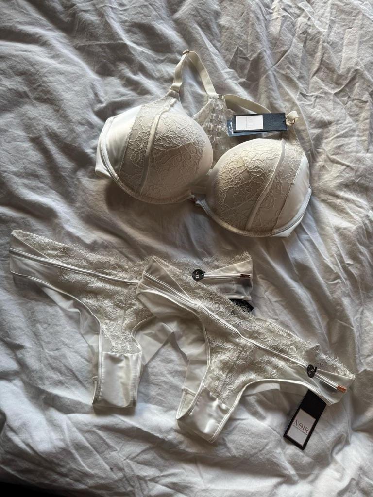 Nieuw NOIR by Hunkemoller setje. Maat 85E/M/L., Hunkemöller, Verzenden, Overige kleuren, Setje