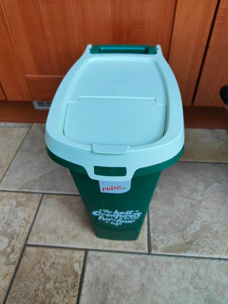 Mooie Prins opbergbak voor dierenvoer inhoud 10 liter, Dieren en Toebehoren, Ophalen of Verzenden