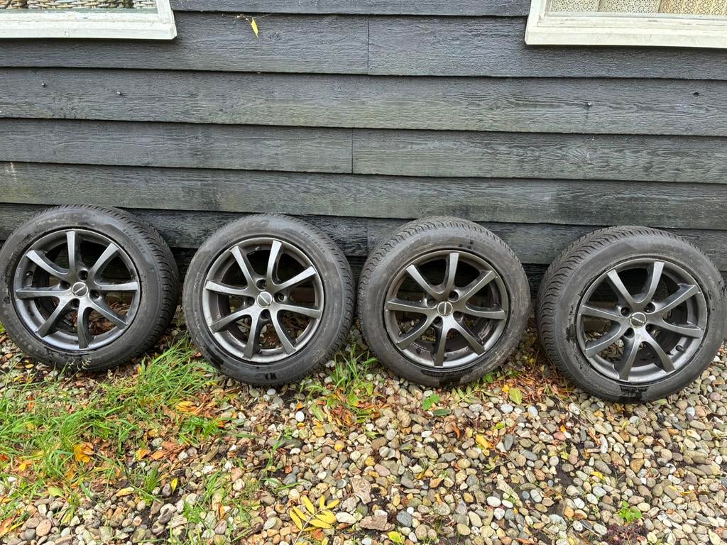 Aluminium velgen, Auto-onderdelen, Banden en Velgen, Ophalen, Gebruikt, All Season, Banden en Velgen