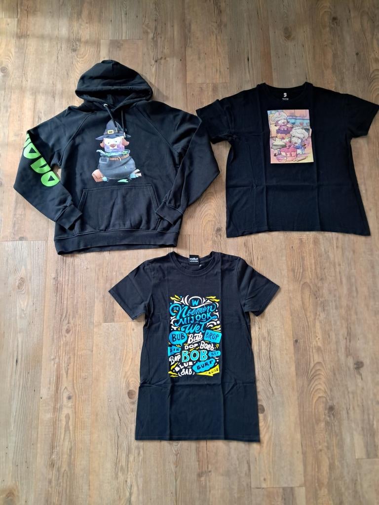 1 dodo Wouter trui en 2 t shirts, Ophalen of Verzenden, Zo goed als nieuw