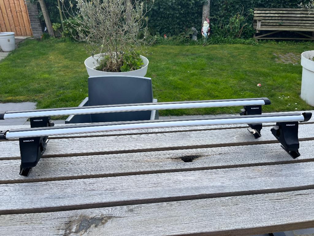 dak dragers Nissan, Auto diversen, Dakdragers, Ophalen of Verzenden, Zo goed als nieuw