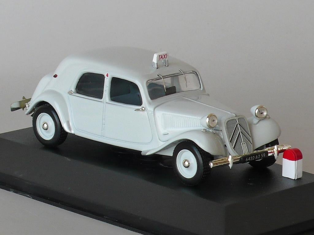 Citroën Traction 11B taxi 1954 - Nostalgie No 007 - 1:43, Ophalen of Verzenden, Nieuw, Auto, Overige merken