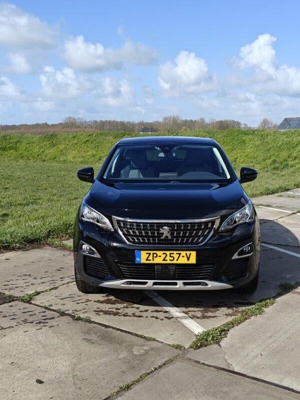 Peugeot 3008 1.2 Puretech 130pk S&S 2019 zwart. 35.836, Auto's, Peugeot, Particulier, 360° camera, ABS, Achteruitrijcamera, Adaptive Cruise Control