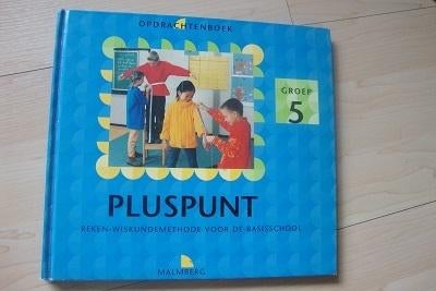 PLUSPUNT reken-wiskundemethode OPDRACHTENBOEK groep 5, Boeken, Ophalen of Verzenden, Gelezen, Overige niveaus