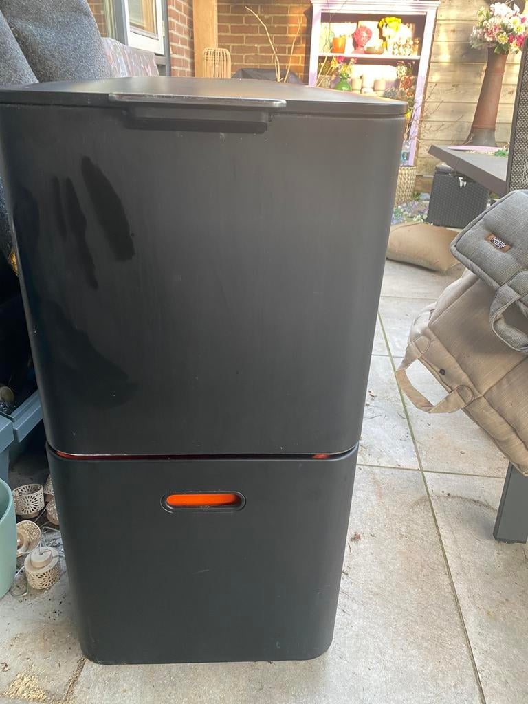 Joseph joseph zwarte recycling prullenbak, Ophalen, Zo goed als nieuw