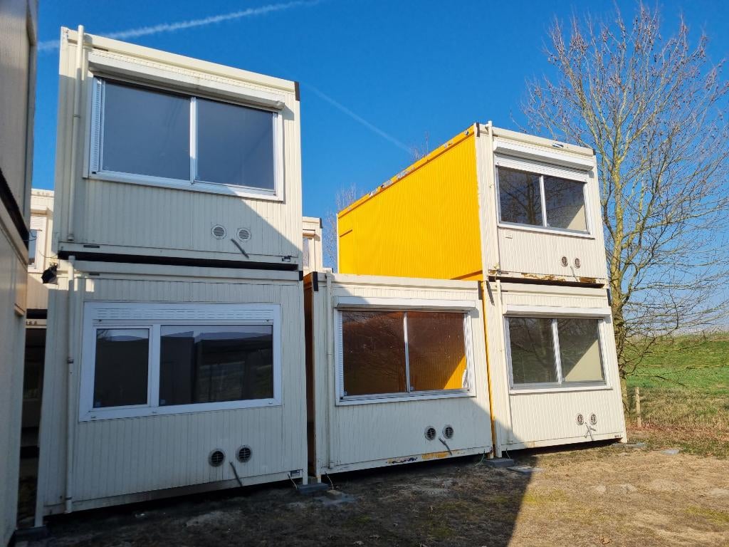 VOORJAARSOPRUIMING ! 110 De Meeuw Kombi Units Woonunits, Ophalen, Nieuw