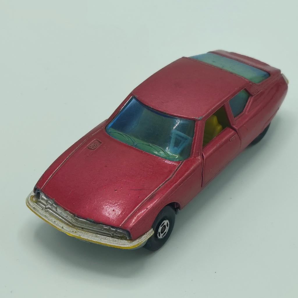 Matchbox Speedkings Citroën SM No K-33 Paars, Ophalen of Verzenden, Gebruikt, Auto, Matchbox