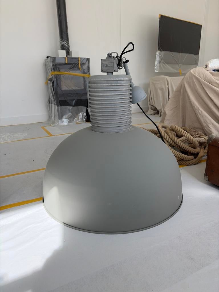 Frezoli Hanglamp XL - Stoere Industriële Stijl, Ophalen, Zo goed als nieuw, Metaal, 50 tot 75 cm