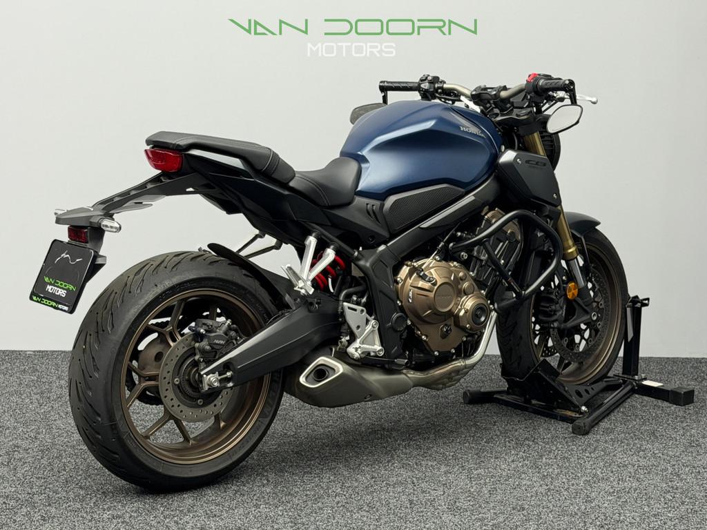 Honda CB 650 R Neo Sports Café | Mat Jeans Blue | 2023 | 5D - foto 3
