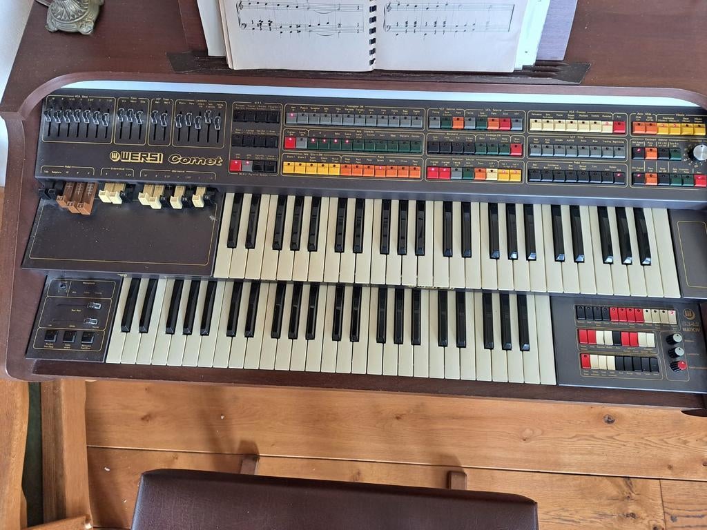 Wersi Comet orgel - Vintage elektronisch orgel, Ophalen