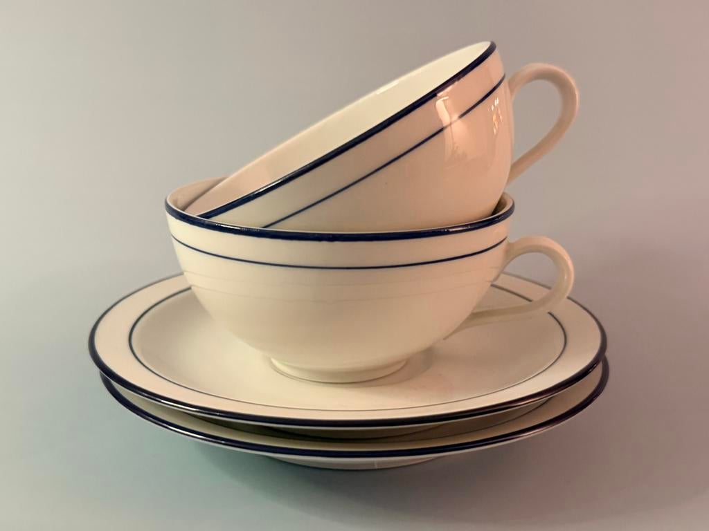 2x Seltmann Weiden Bavaria Bistro Kop en Schotel HEMA, Gebruikt, Ophalen of Verzenden, Effen, Kop(pen) en/of Schotel(s)