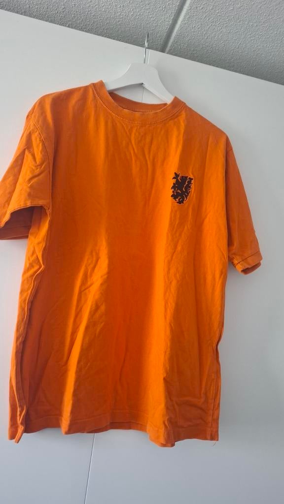 Retro Jaren '70 Nederlands Elftal Shirt XL Katoen, Ophalen of Verzenden, Zo goed als nieuw, Maat 56/58 (XL), Oranje