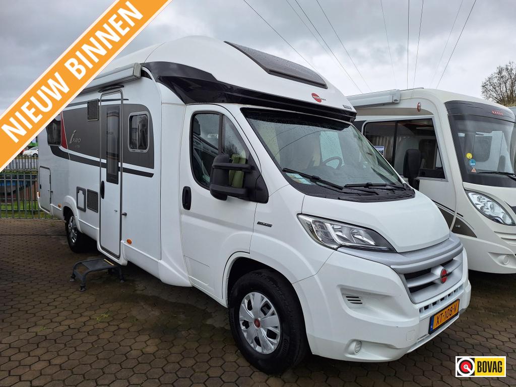 Bürstner Ixeo IT 734 2016 QUEENSBED+XL HEFBED+LEVEL, Caravans en Kamperen, Luifel, Ringverwarming, Fiat, Bedrijf