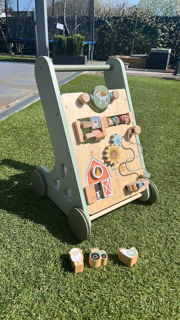 Little Dutch activiteiten loopwagen, Kinderen en Baby's, Ophalen, Zo goed als nieuw, Overige typen, Met wieltjes