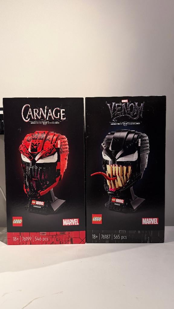 LEGO Venom & Carnage 76187 / 76199, Kinderen en Baby's, Speelgoed | Duplo en Lego, Nieuw, Lego, Complete set, Ophalen of Verzenden