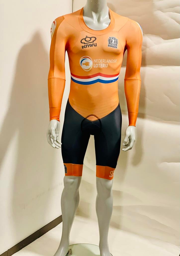 Wielrenkleding wielrenbroek snelpak speedsuit tijdritpak S, S, Ophalen of Verzenden, Zo goed als nieuw, Dames