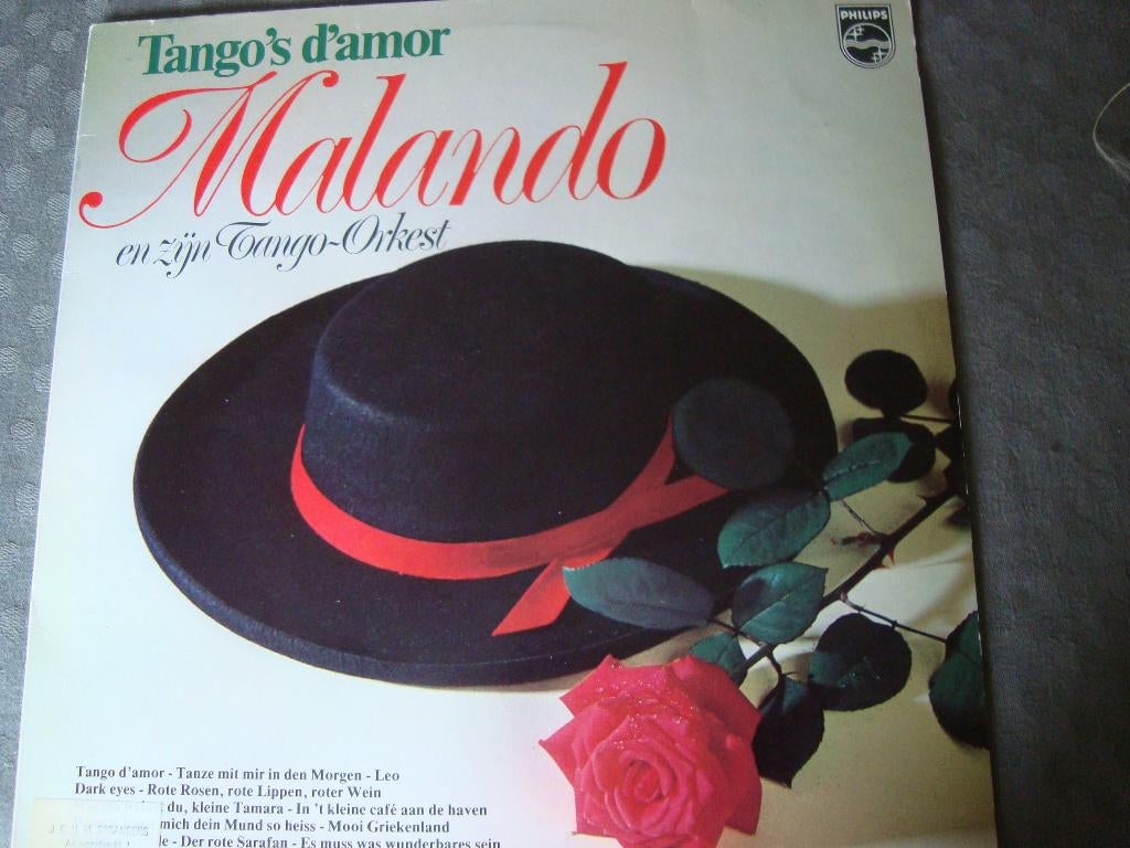 Malando en zijn tango orkest, Cd's en Dvd's, Vinyl | Overige Vinyl, Ophalen of Verzenden, Zo goed als nieuw, 12 inch