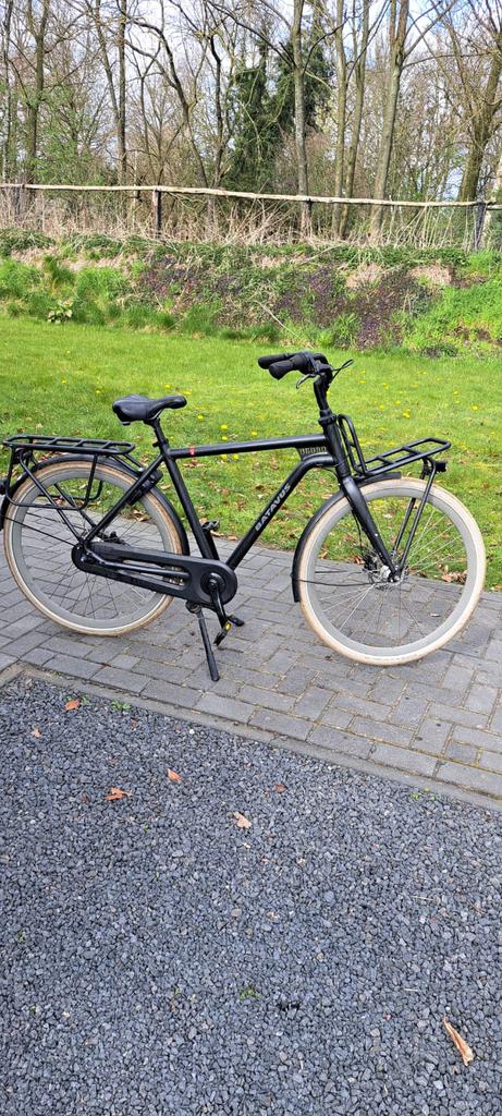Zwarte fiets batavus, Ophalen, Zo goed als nieuw, Minder dan 10 versnellingen, Batavus