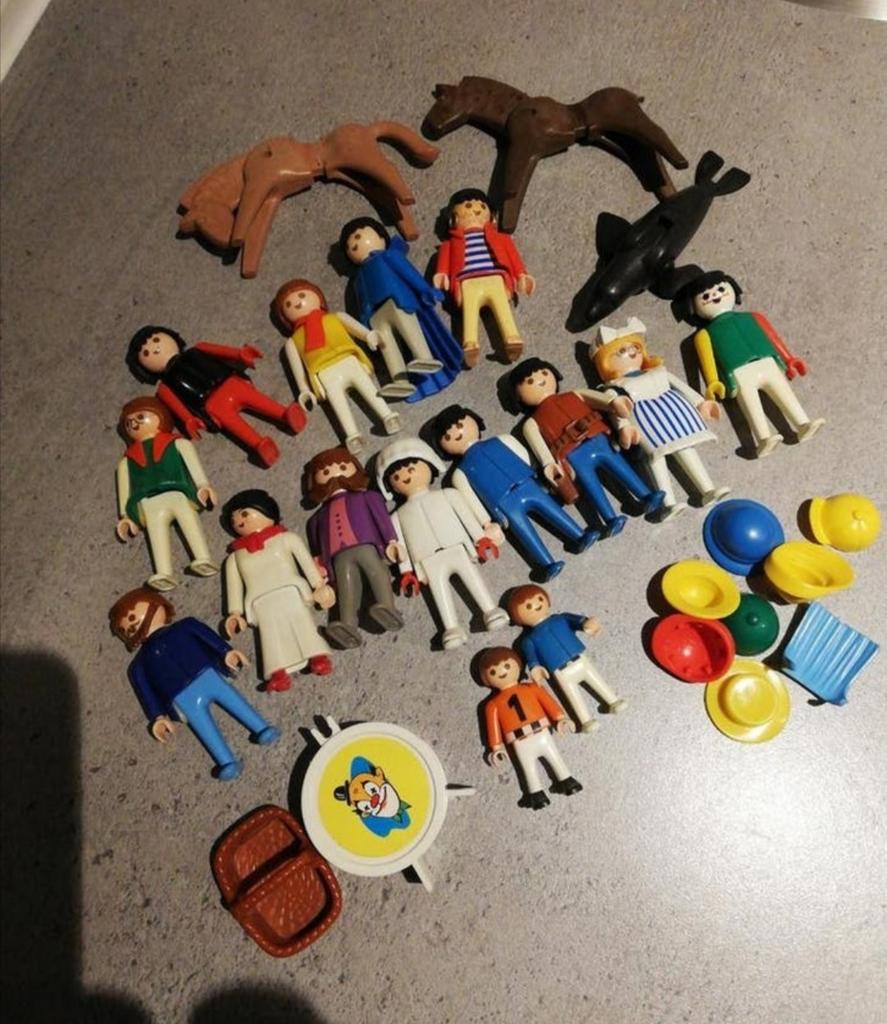 Collectie playmobil poppetjes, coaching /familie opstelling, Ophalen of Verzenden, Zo goed als nieuw, Los playmobil