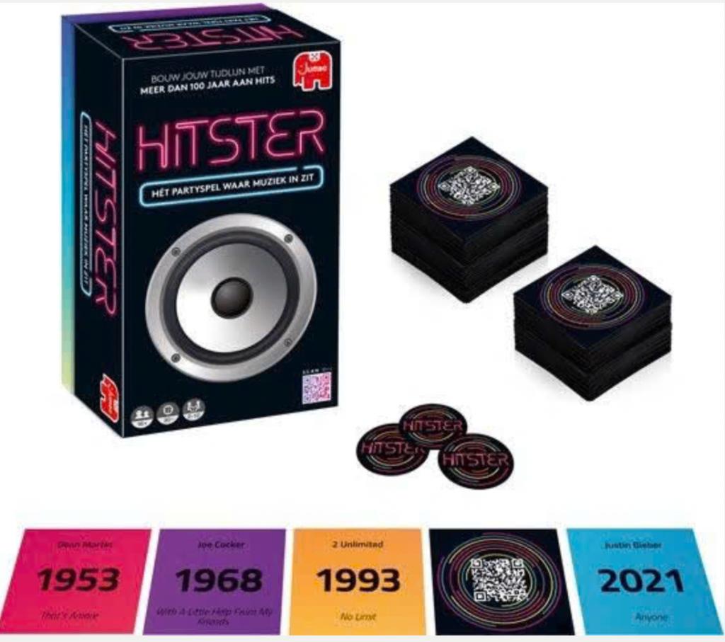 Hitster Original - Nederlandstalig Partyspel - Actiespel, Verzenden, Nieuw