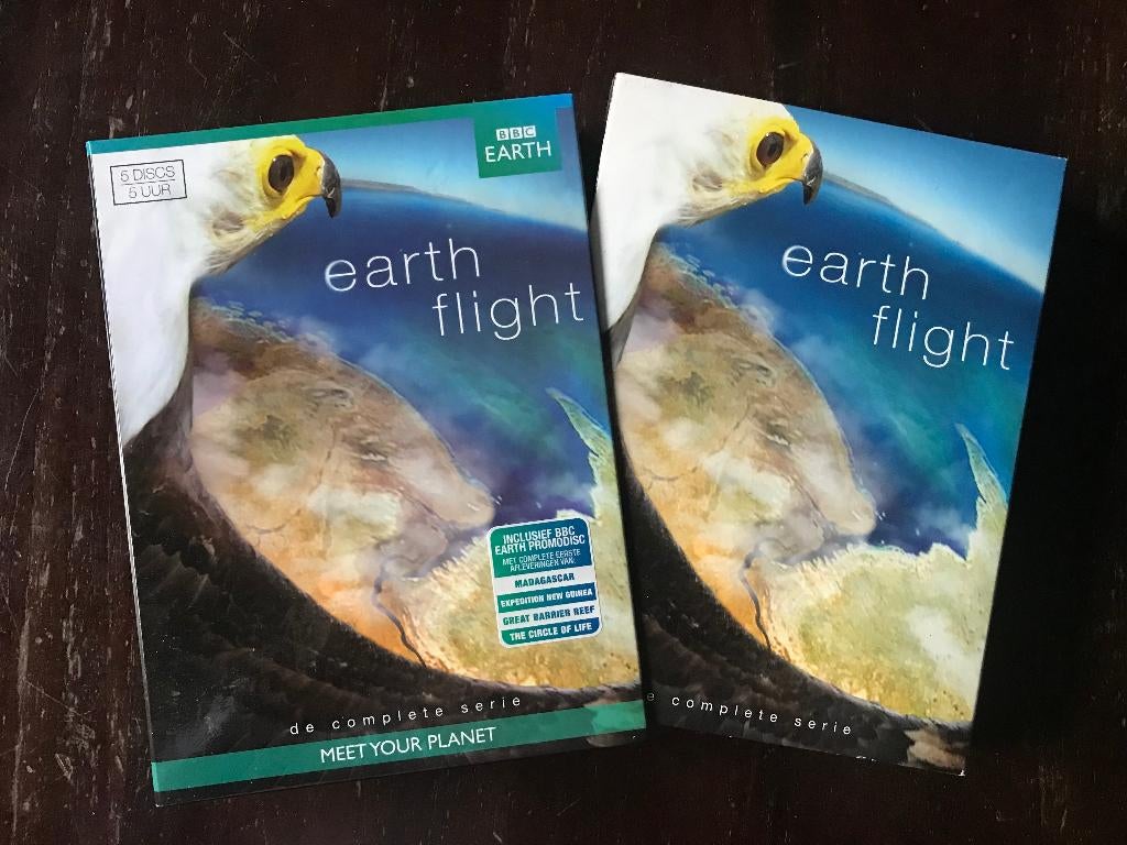 Earth Flight De Complete Serie ( 5 DVD Box ), Boxset, Natuur, Ophalen of Verzenden, Zo goed als nieuw