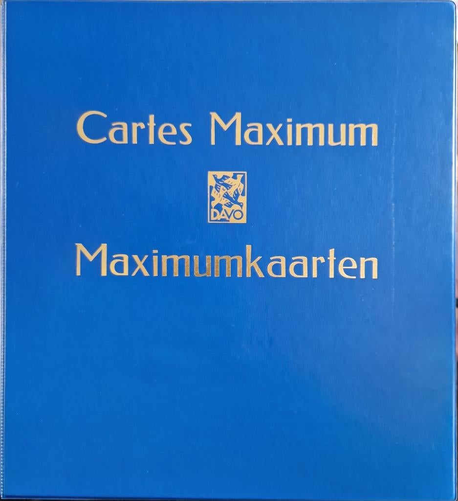 Davo album Liechtenstein 150 maximumkaarten 1985 t/m 1993, Postzegels en Munten, Postzegels | Volle albums en Verzamelingen, Ophalen of Verzenden