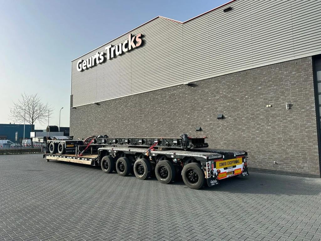 Nooteboom EURO PENDEL X 2+5 DIEPLADER/LOWLOADER/TIEFLADER, Auto's, Overige brandstoffen, Zwart, Origineel Nederlands, Bedrijf