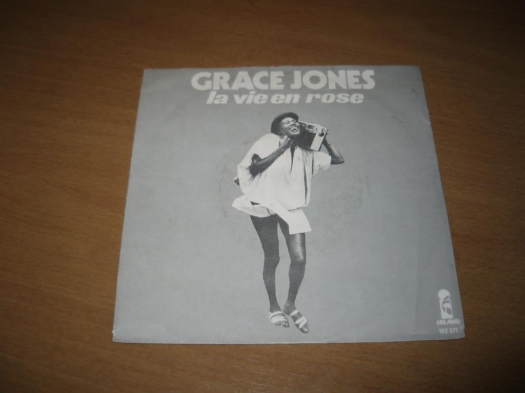 Grace Jones – La Vie En Rose, Cd's en Dvd's, Vinyl Singles, 7 inch, Single, Ophalen of Verzenden, Zo goed als nieuw