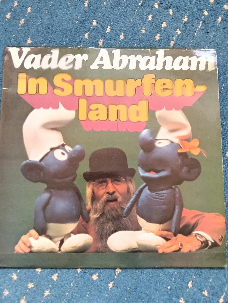 LP van Vader Abraham in smurfenland, Ophalen of Verzenden, Gebruikt, 12 inch, Levenslied of Smartlap