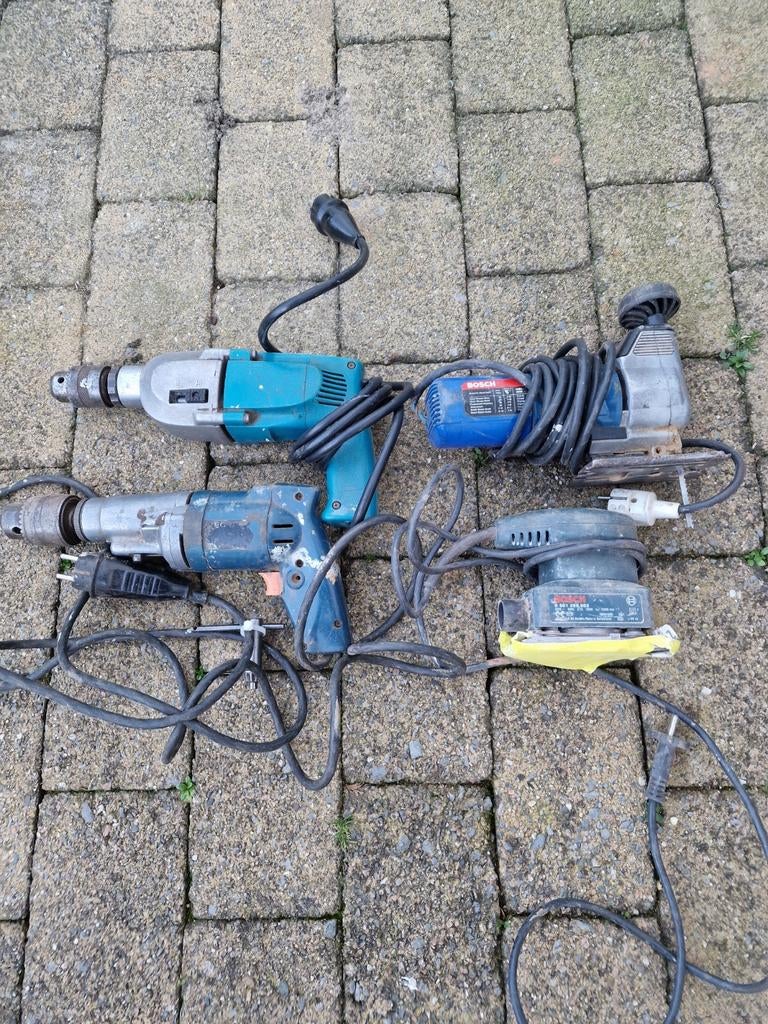 Bieden voor alles, Ophalen of Verzenden, 1200 watt of meer, Bandschuurmachine