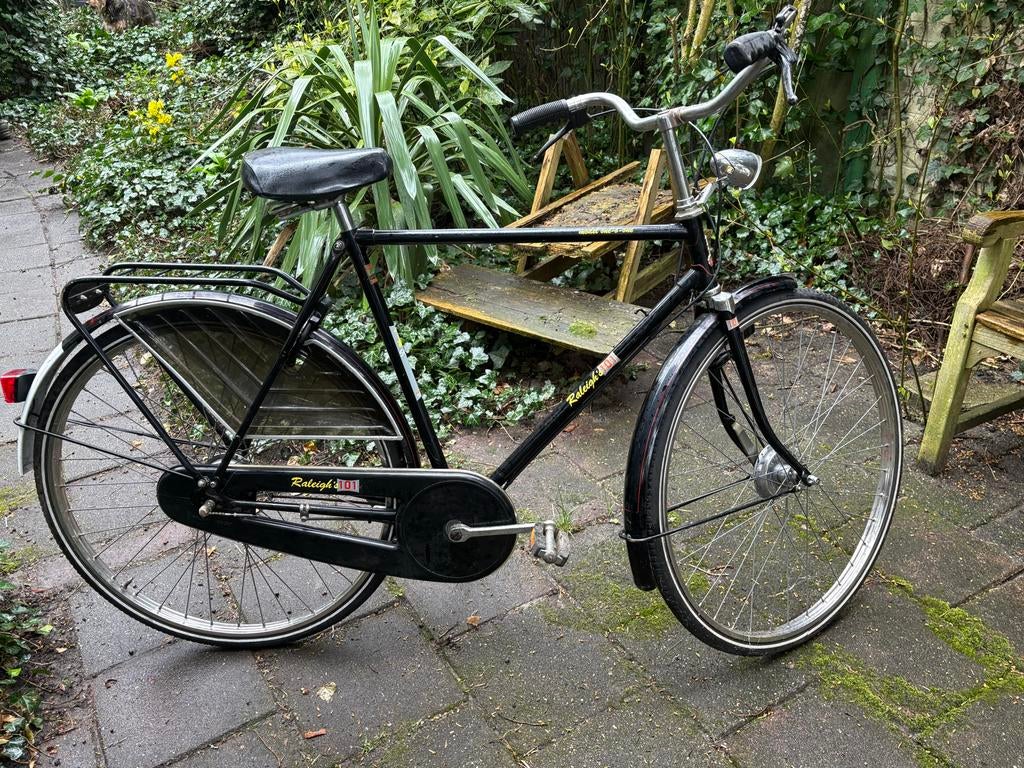 Raleigh vintage/retro 28 inch herenfiets One-o-One, 55 tot 59 cm, Ophalen, Jaren '60 of nieuwer