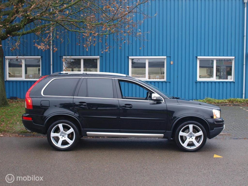 Volvo XC90 7P AWD 3.2 R-Design Leer Xenon APk 11.26 Elec Sto, Auto's, Volvo, Gebruikt, 7 stoelen, Zwart, Leder
