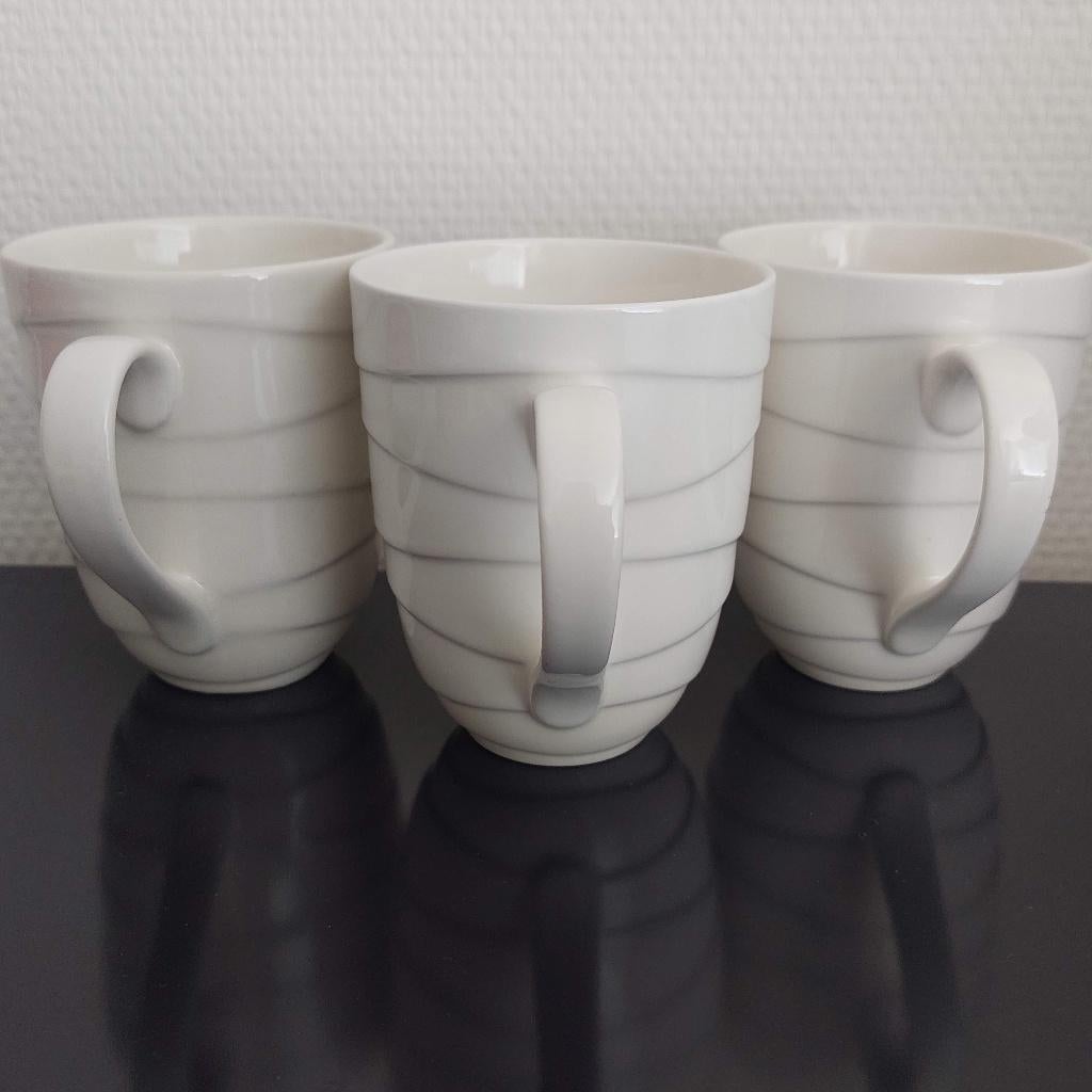 Jamie Oliver Waves bekers, Huis en Inrichting, Keuken | Servies, Verzenden, Zo goed als nieuw, Overige stijlen, Kop(pen) en/of Schotel(s)