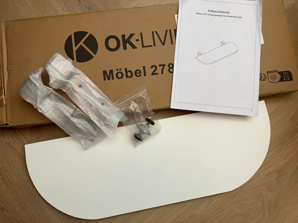 Vitalispa bedplank 60 x 20 cm wit Nieuw, Ophalen of Verzenden, Nieuw