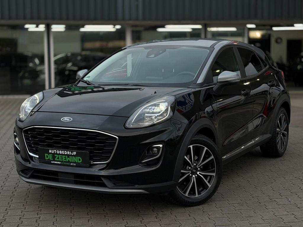 Ford Puma 1.0 EcoBoost Titanium|Navi|Rijklaar, Auto's, Voorwielaandrijving, 125 pk, 1226 kg, Zwart