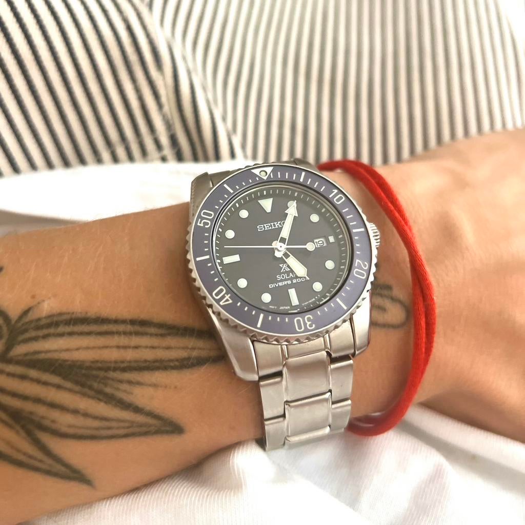 Seiko Prospex Solar Diver SNE569P1, Ophalen of Verzenden, Zo goed als nieuw, Staal, Seiko