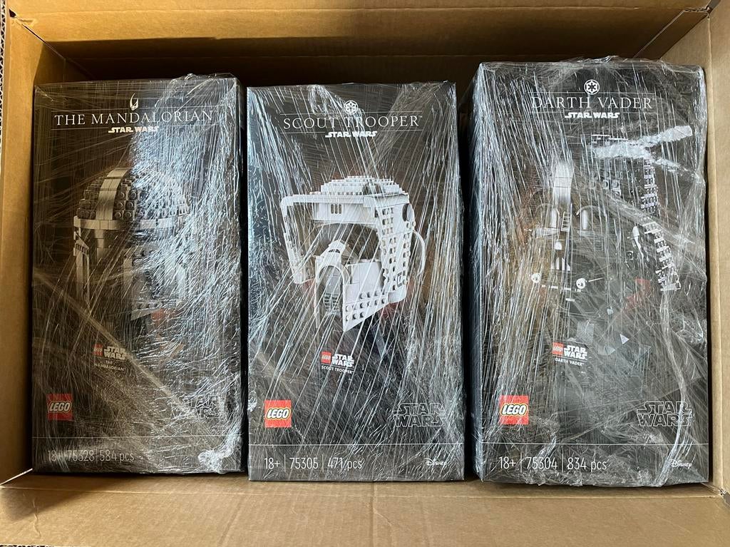 Lego Star Wars Helmen Collectie - 11 Nieuwe Sets, Ophalen of Verzenden, Nieuw, Complete set, Lego