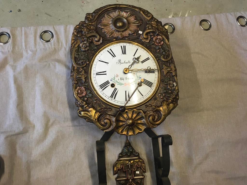 Antiek, comtoise met mechaniek, topper, Antiek en Kunst, Antiek | Klokken, Ophalen