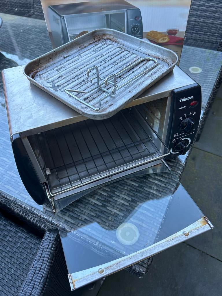 Tristar Snack Toaster/Oven 800W - Ideaal voor Camping, Caravans en Kamperen, Ophalen, Gebruikt