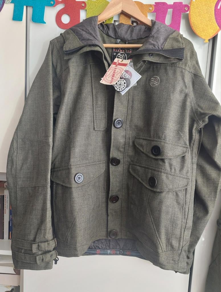 Four Elements Ski-pak Maat M Groen Tweed Nieuw met labels, Ophalen of Verzenden, Nieuw