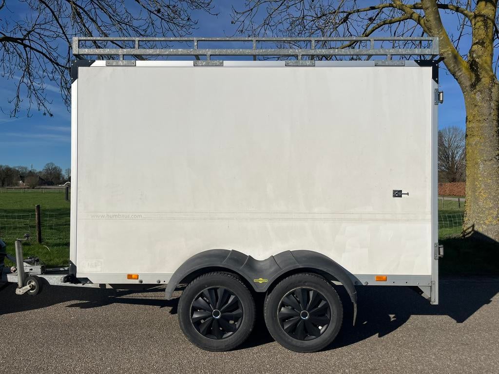 Nette Gesloten aanhangwagen 300x150x180 | 2500kg | incl. BTW, Ophalen, Gebruikt, Nvt, Nvt